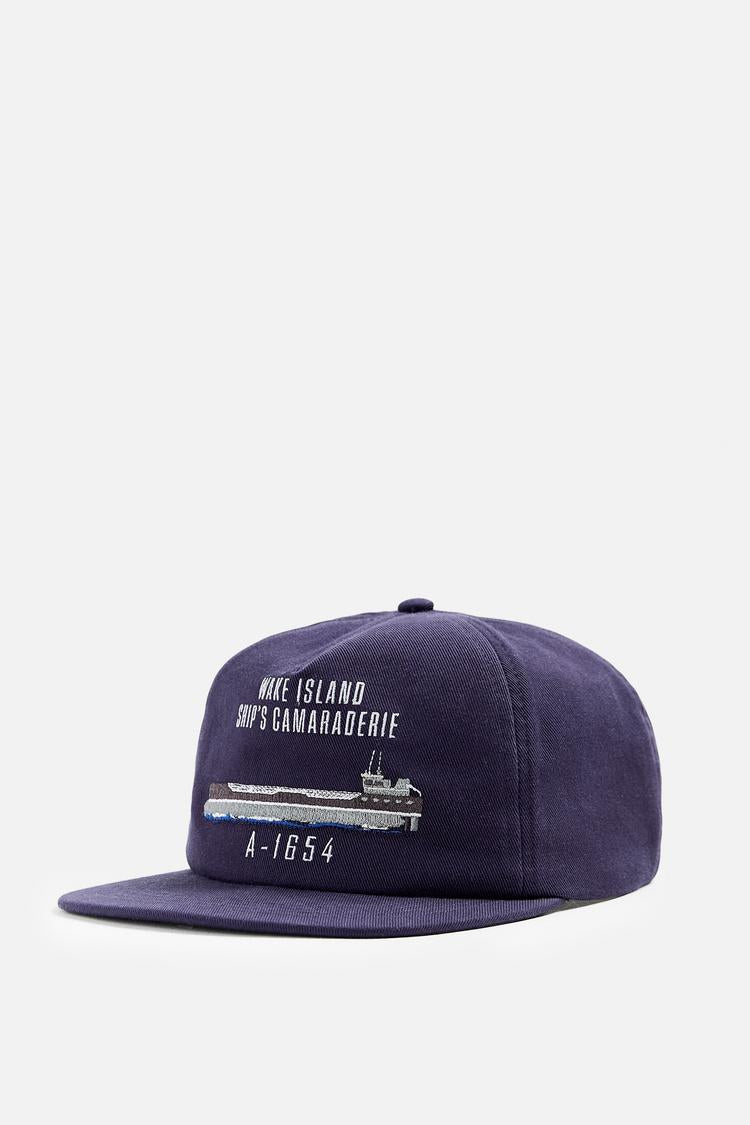 ZARA FLAT PEAK EMBROIDERED CAP
