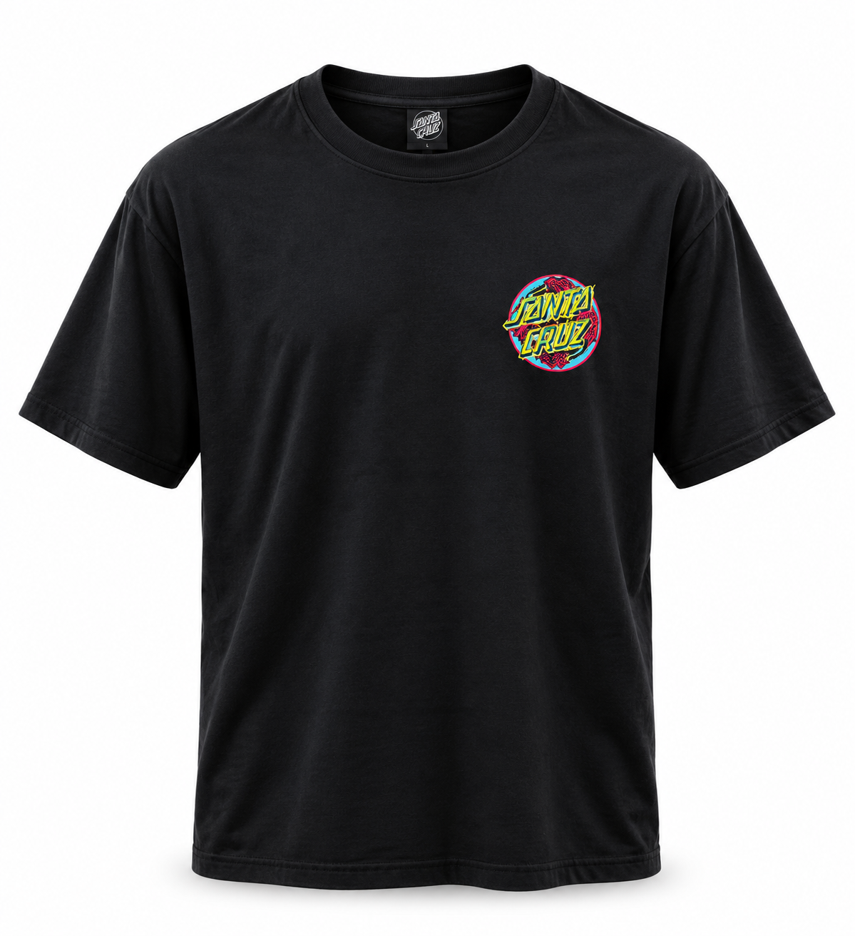 Santa Cruz rose tee