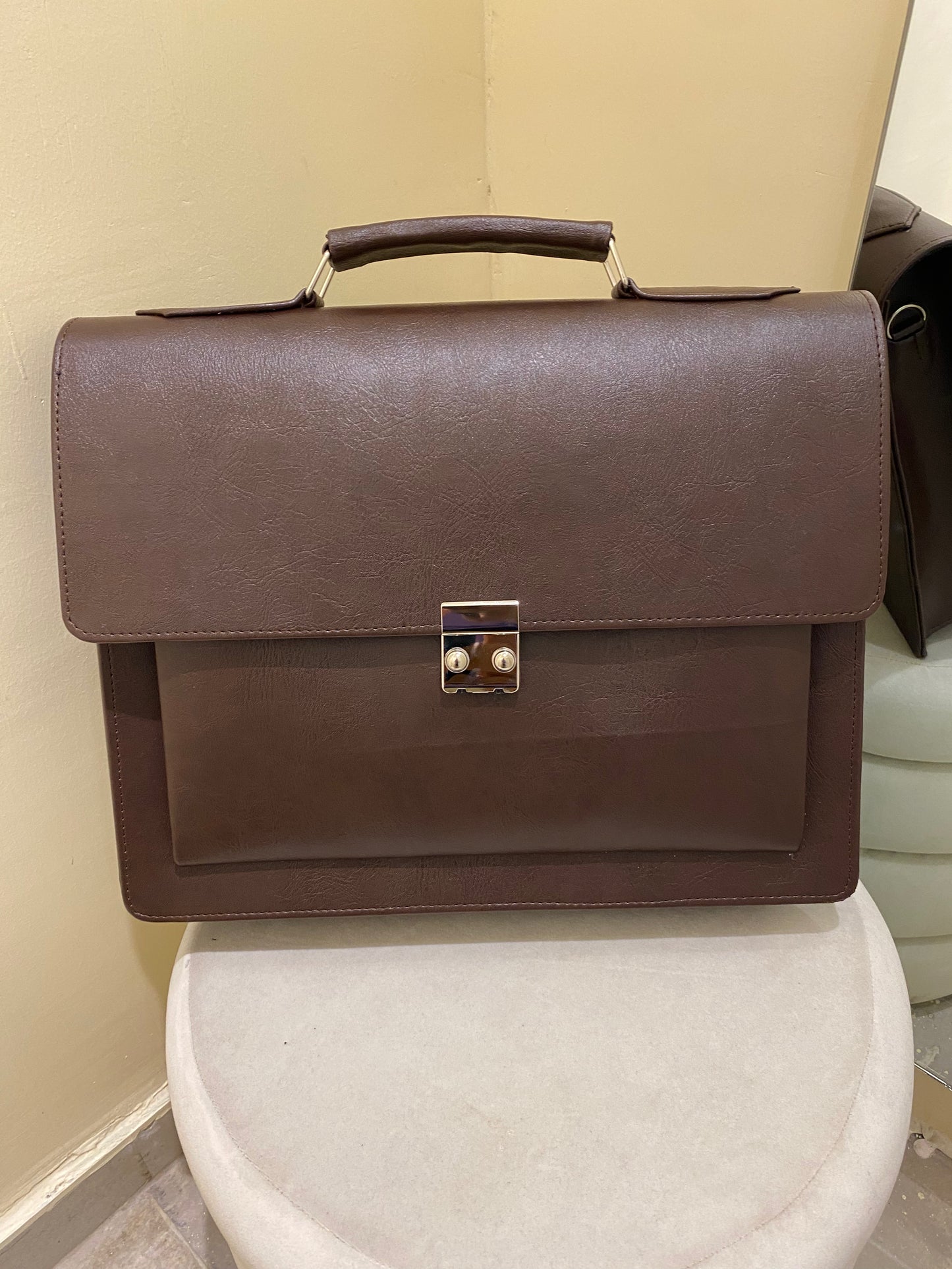 Men Laptop  Bag in Brown