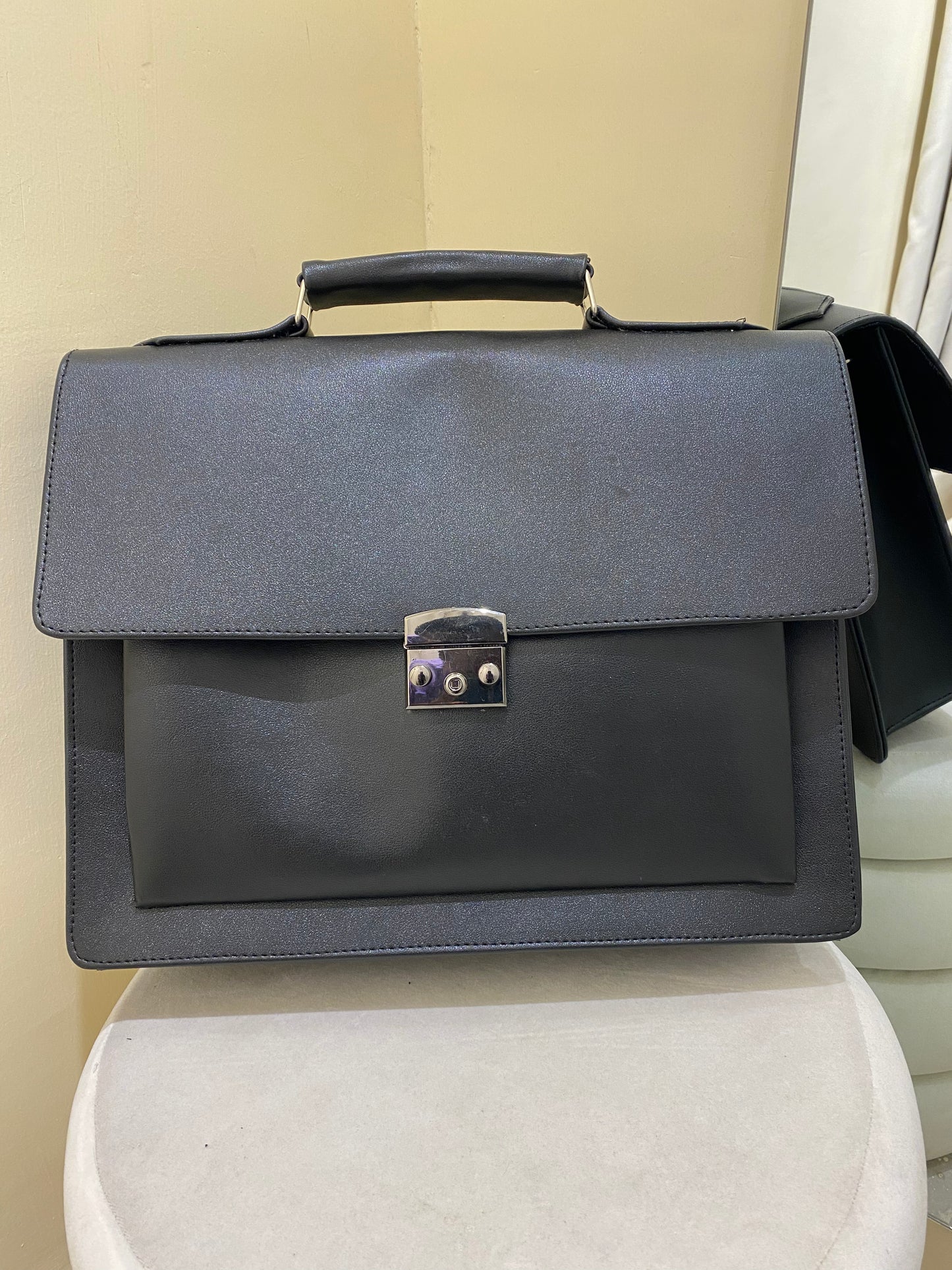Men Laptop Bag in Black