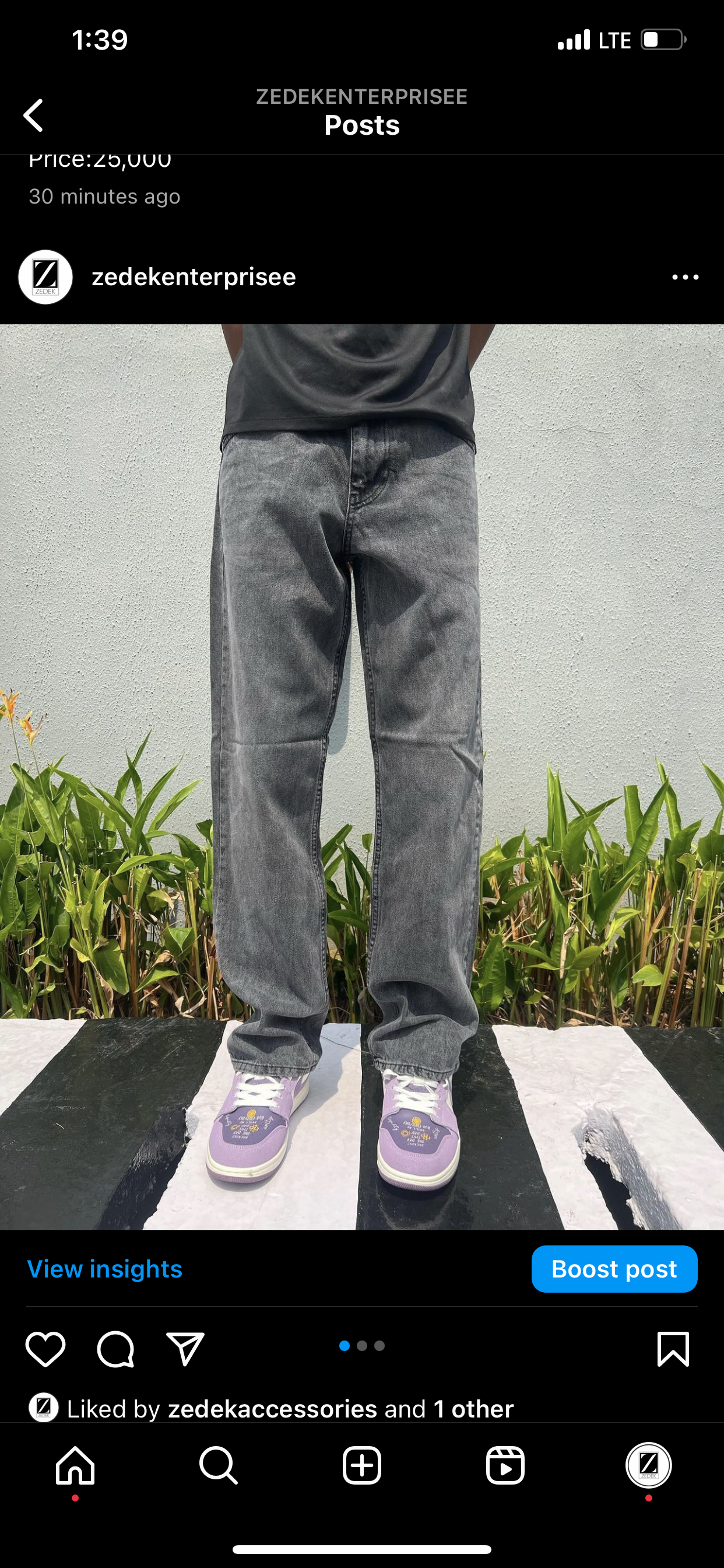 DOA WASHED JEANS