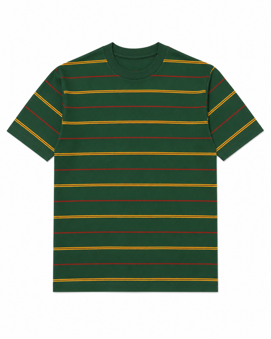 ZEDEK STRIPPED TEE 012