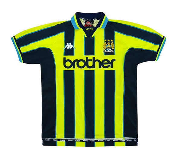 Manchester City Away 98/99 Retro Jersey