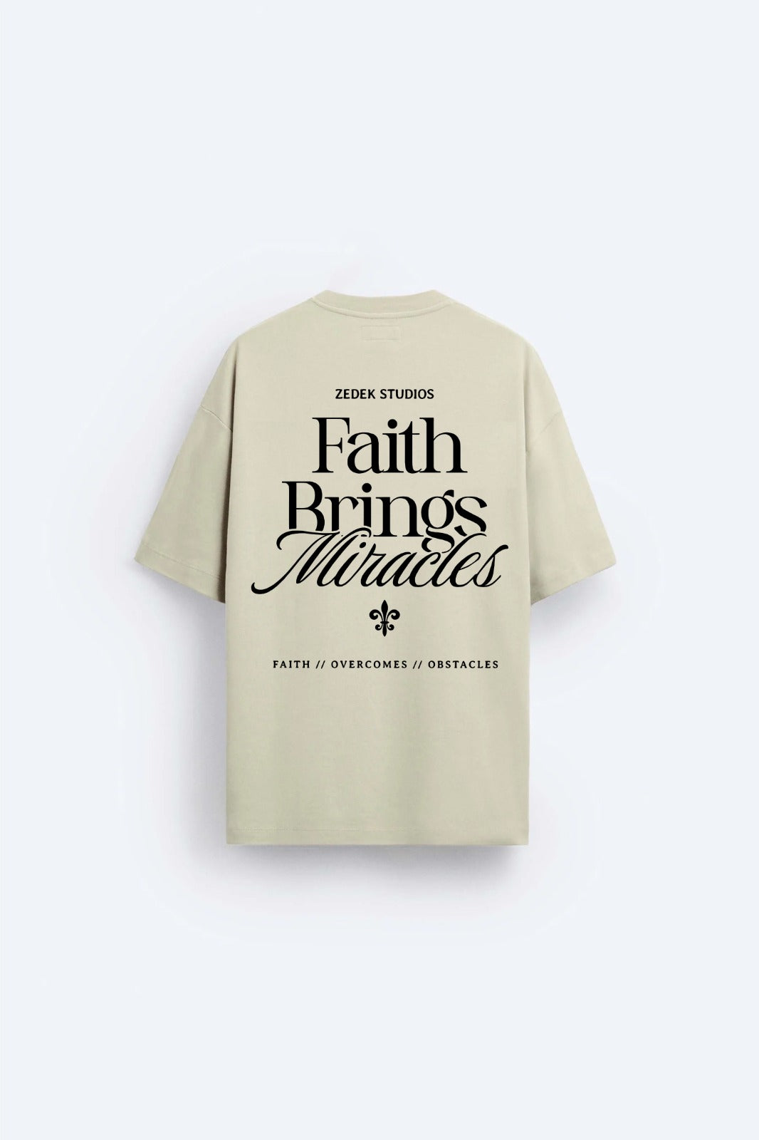 ZEDEK STUDIO FAITH x MIRACLE TEES