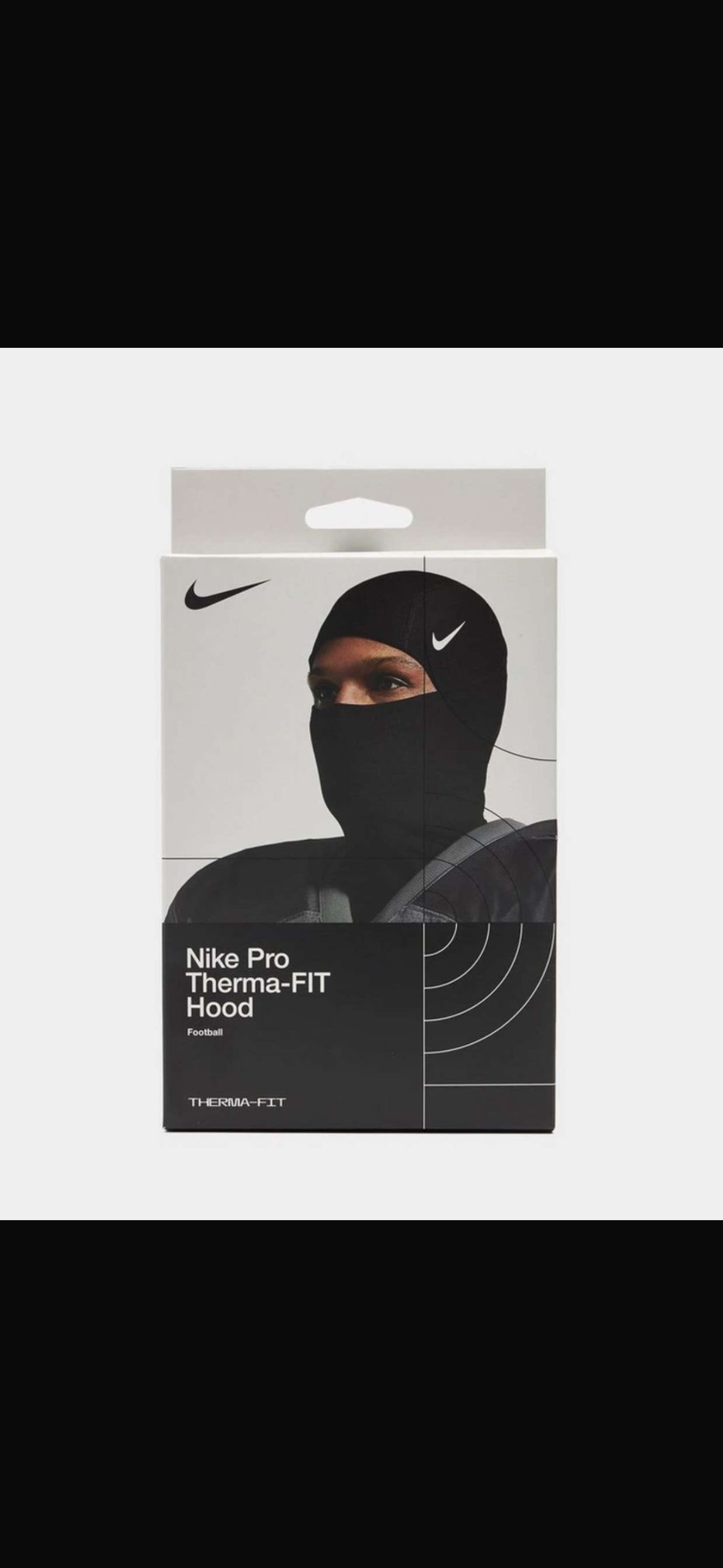Nike Pro Therma-Fit Hood in Black