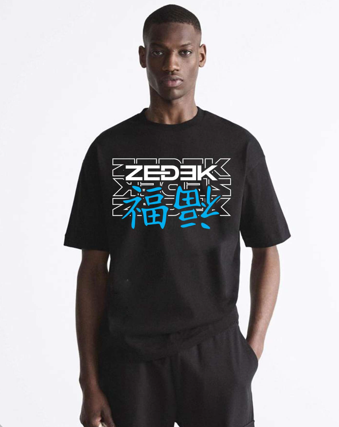 Zedek Chinese signature tee