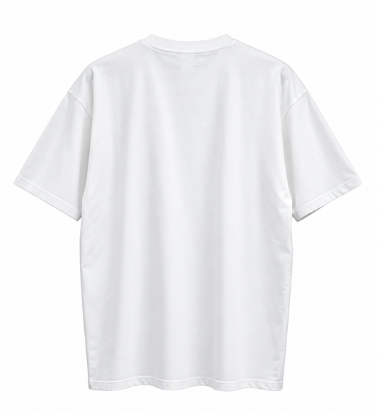 Apparel light weight tee in white