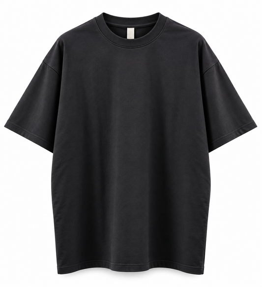 Apparel light weight tee in black