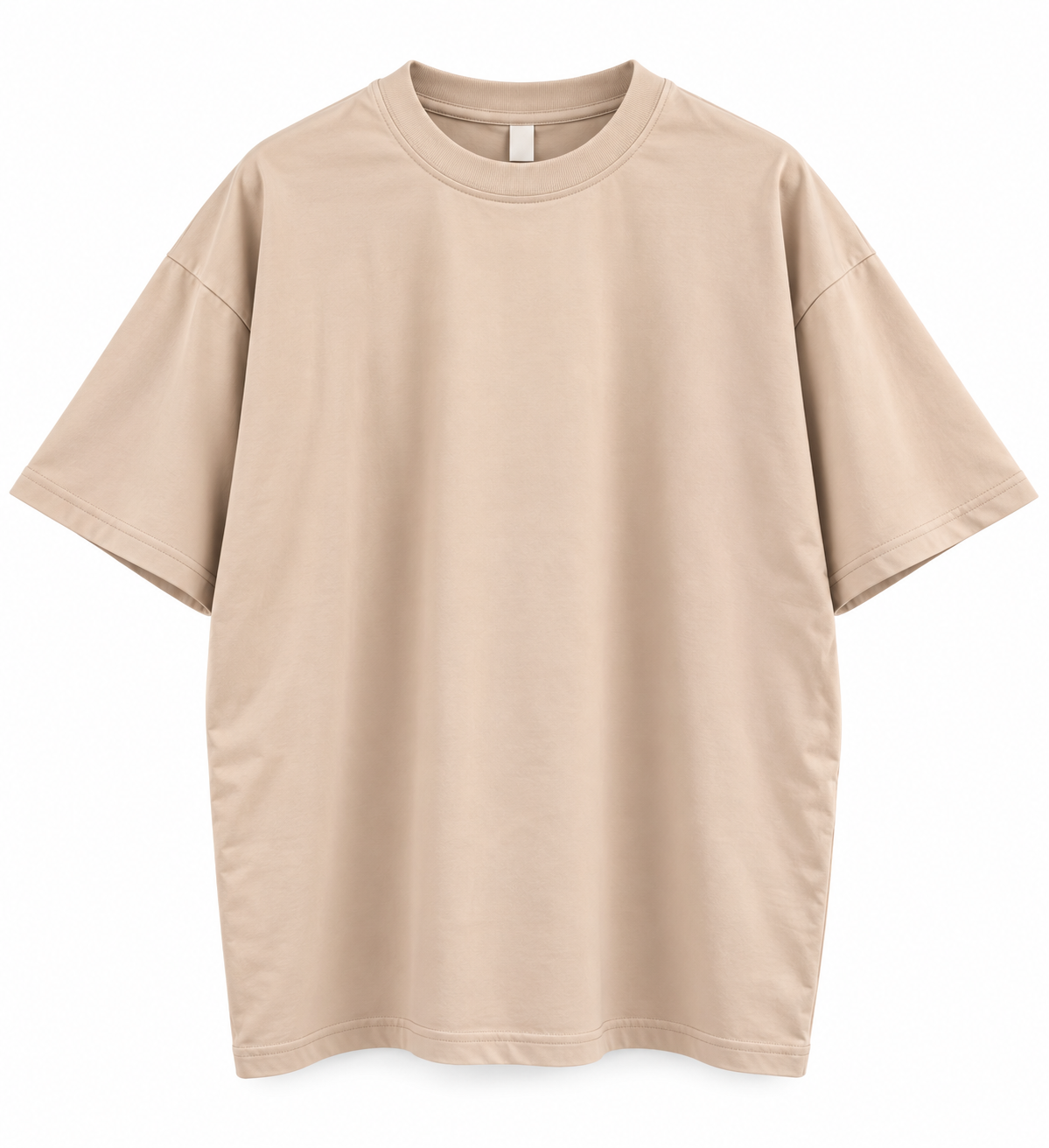 Apparel light weight tee in brown