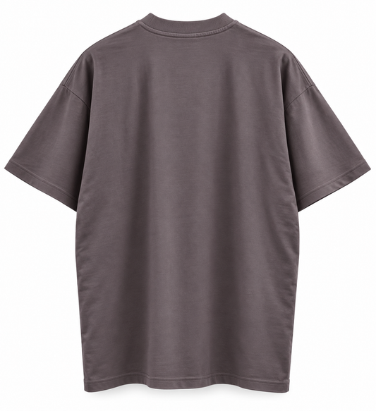 Apparel light weight tee in dark grey