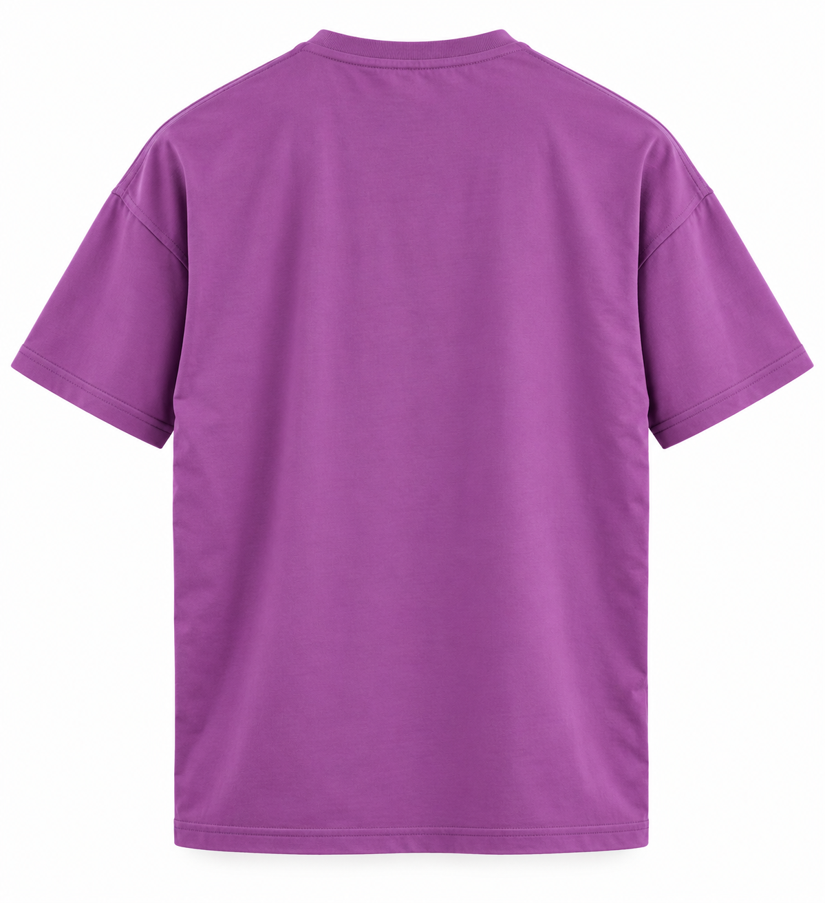 Apparel light weight tee in purple