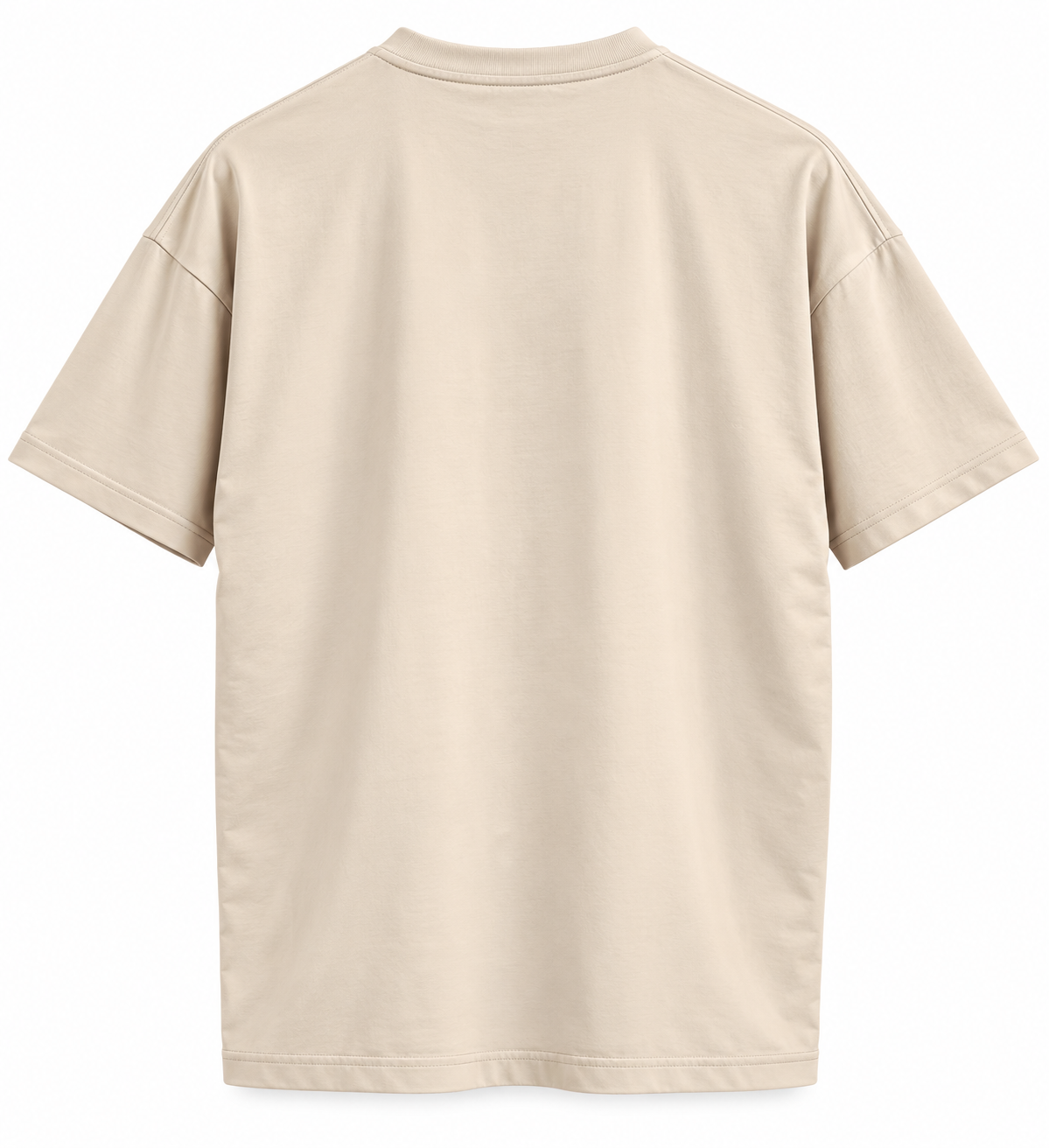 Apparel light weight tee in light brown