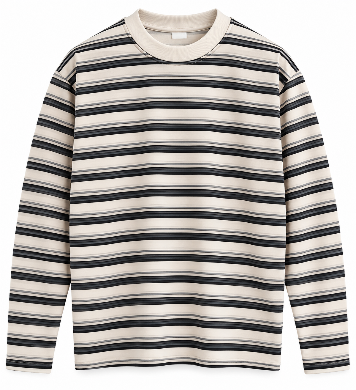 Knitted longsleeve tee cream
