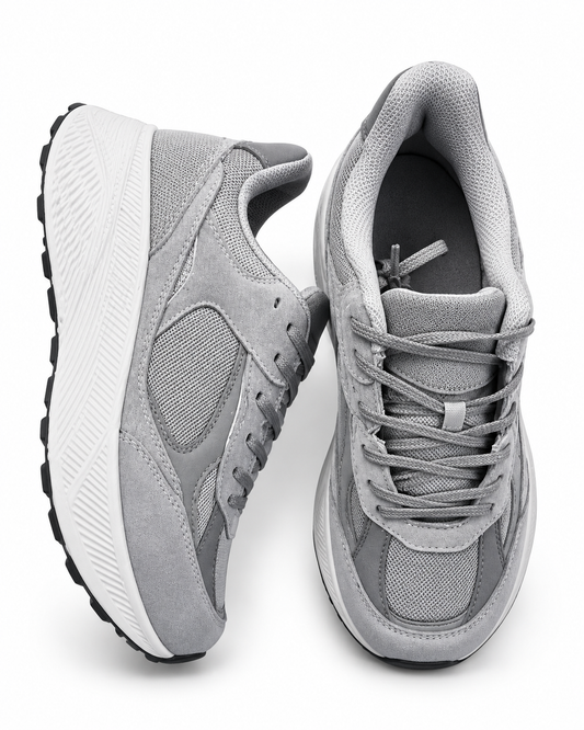 ZARA LEATHER RUNNING SNEAKERS