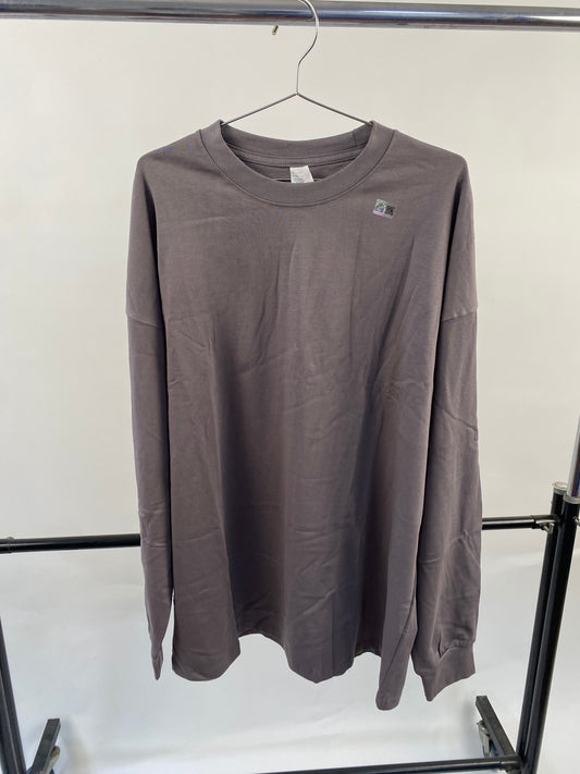 Plain longsleeve shirt in uprisen