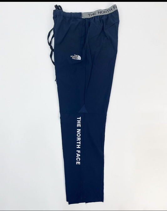 North face track pant in navy blue