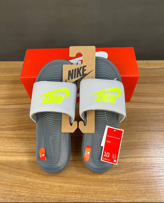 Nike victori one slider grey/green