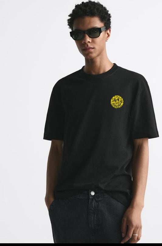 Zedek hyperbolic smiley tee