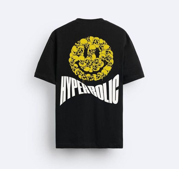 Zedek hyperbolic smiley tee