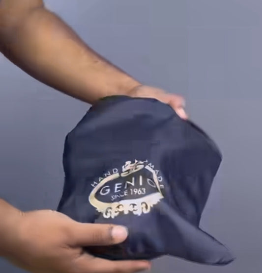 Genio moc toe shoe in black