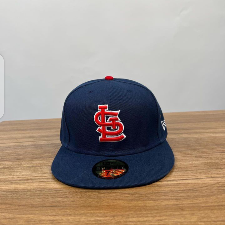 At Louis Cardinal fitted hat