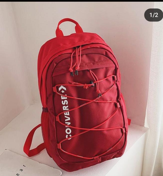 Converse backpack in red