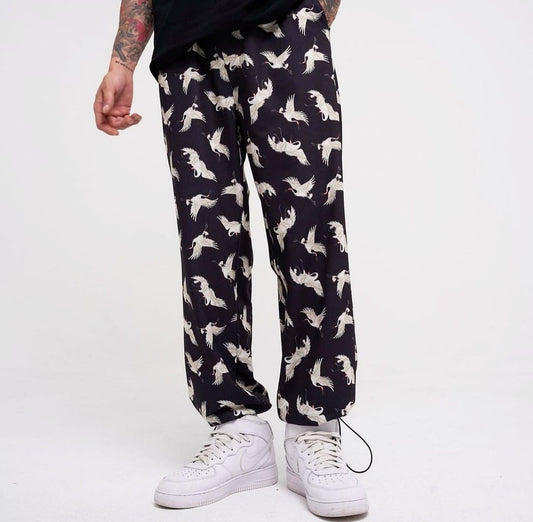 Lbird overprint pant
