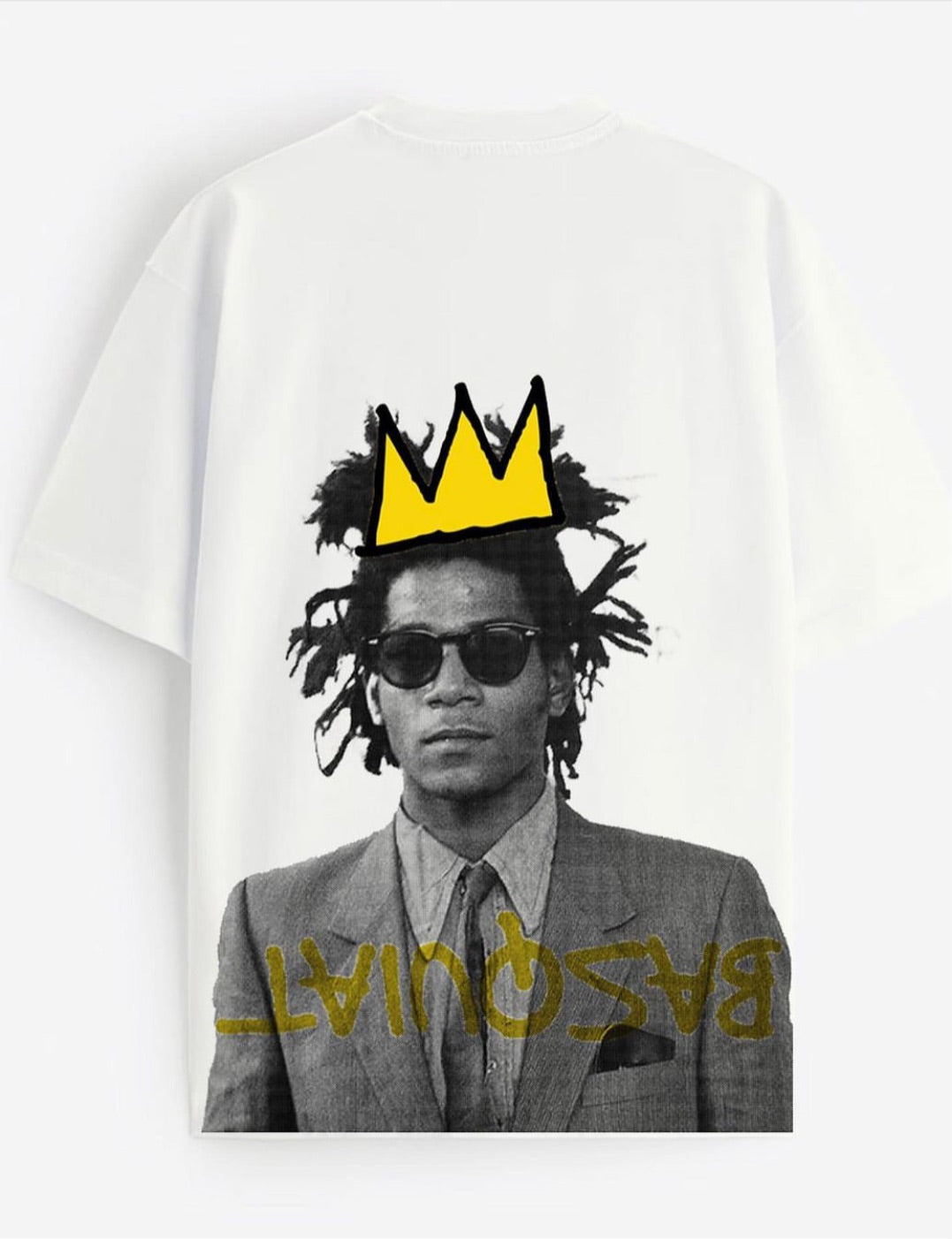 Zedek studio Basquiat Tshirt in white