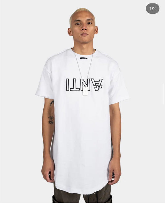 The Anti order logo xy Ansethetic replica oversized T-shirt