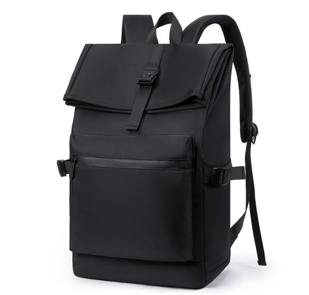Waterproof durable school roll top rucksack bag