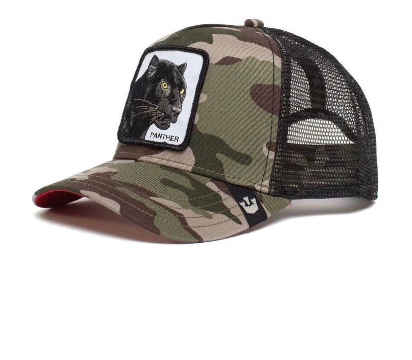 Goorin Bros. black Panther the farm camouflage Trucker hat