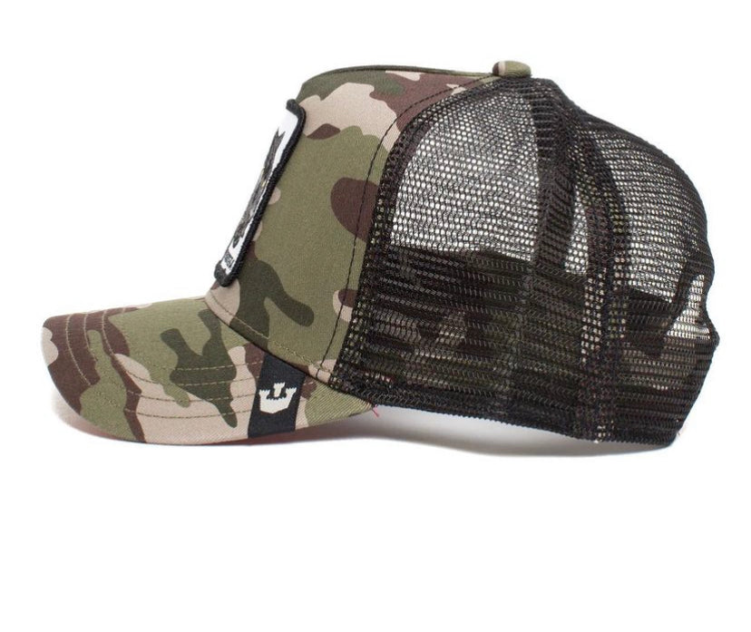 Goorin Bros. black Panther the farm camouflage Trucker hat