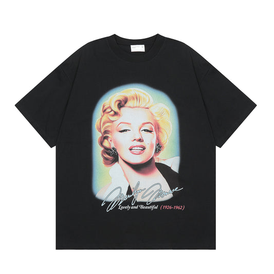 Marilyn  Monroe printed tshirt