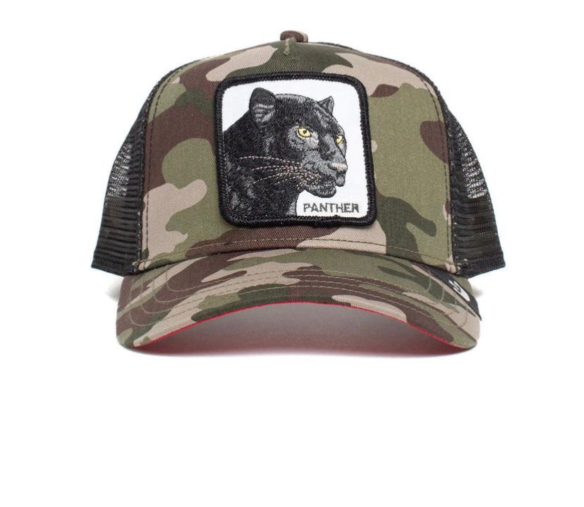 Goorin Bros. black Panther the farm camouflage Trucker hat