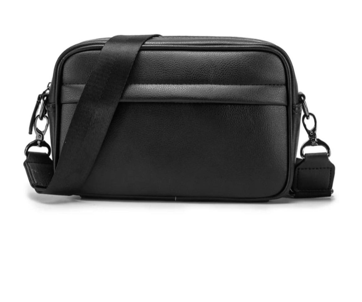 Leather crossbody bag