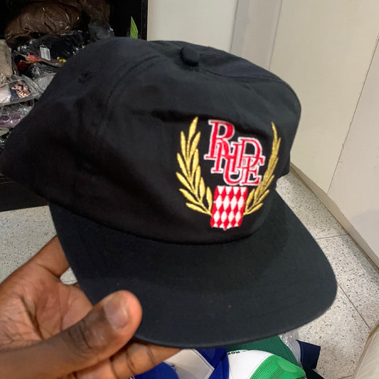 RHUDE   Adjustable CAP IN BLACK