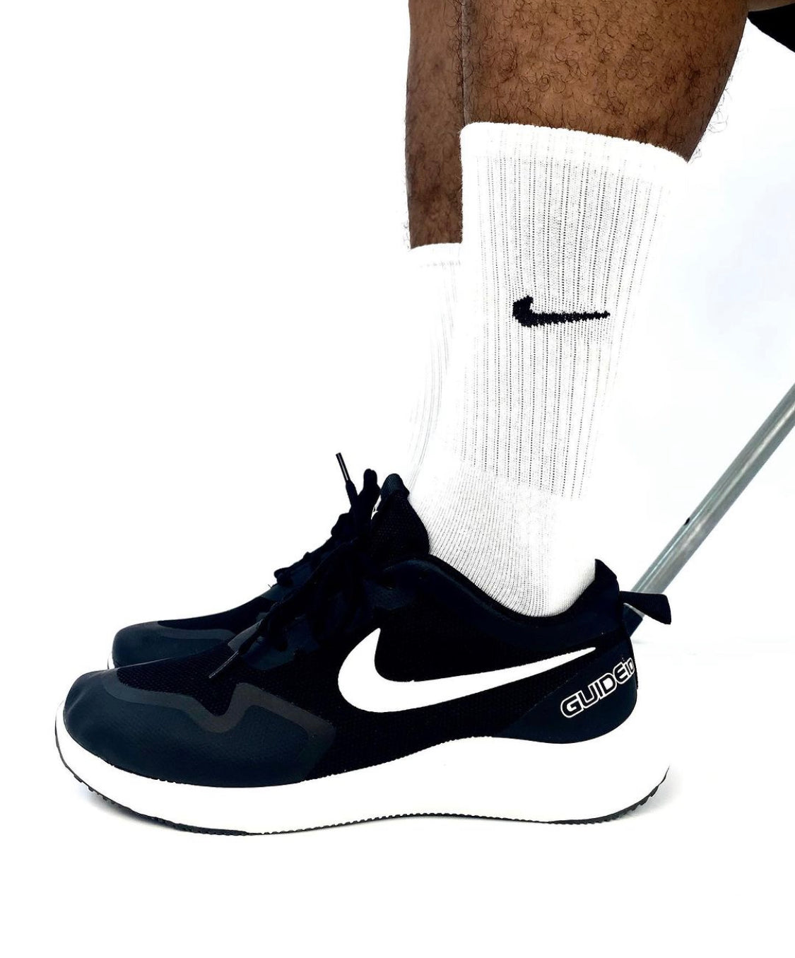 Nike sport trainers in black