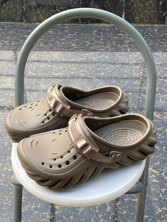 Coffee brown echo slides