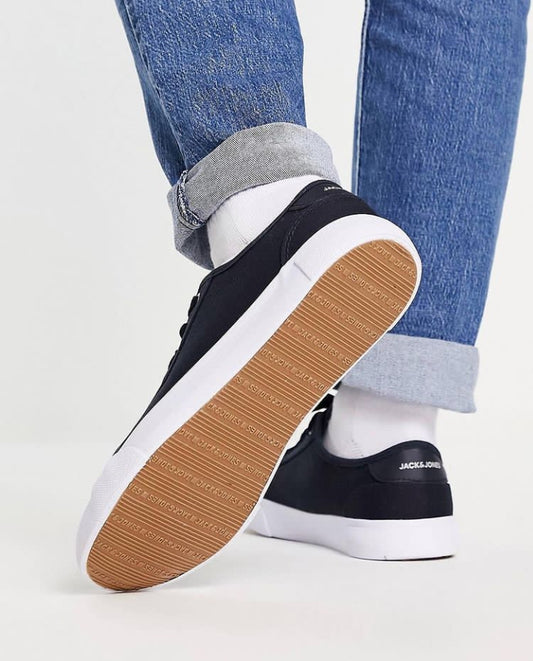 Jack and Jones Canvas trainers in navy
