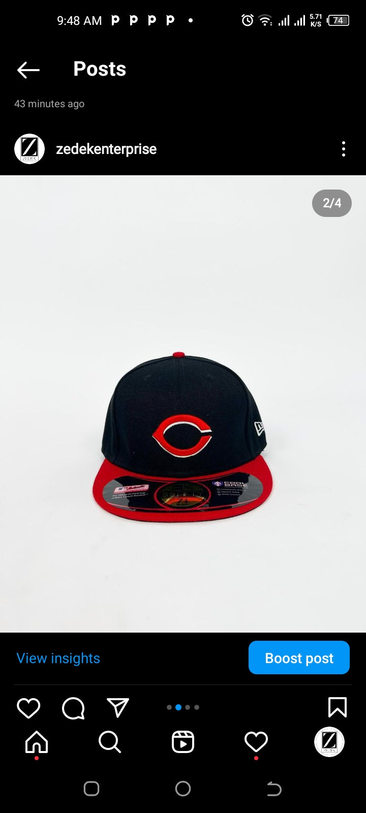 Coolbase  fitted cap