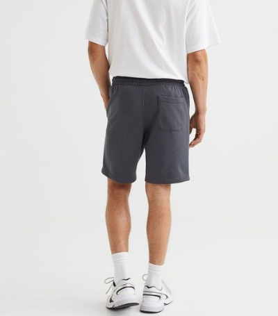 H/M regular fit sweatshirt short