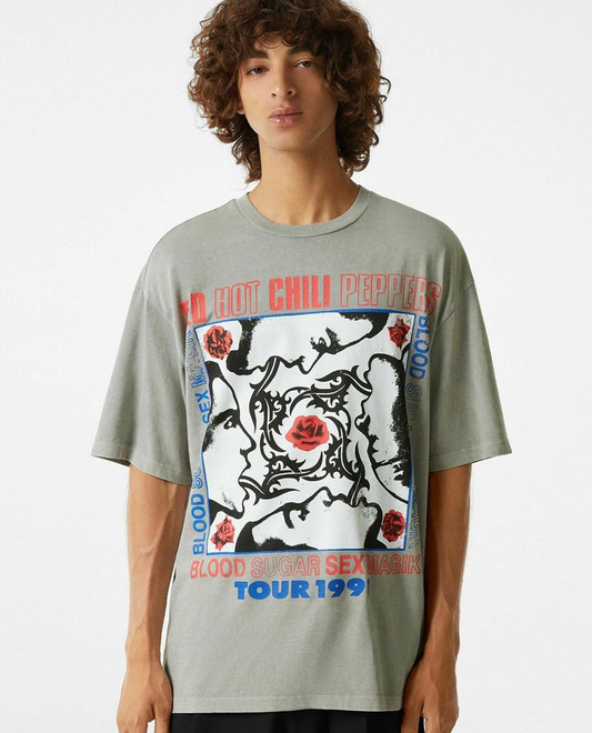 Bershka red hot chilli tee