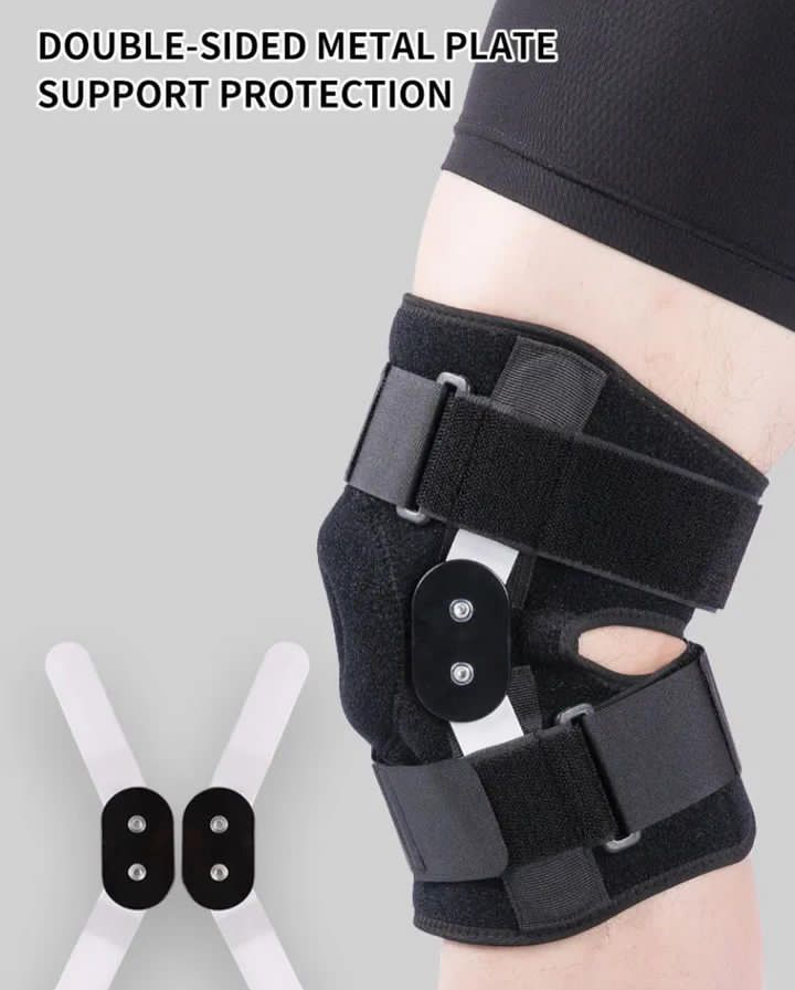 Leg Splint Knee Pad
Breathable Custom Adjustable Hinged
ROM Knee Brace Support