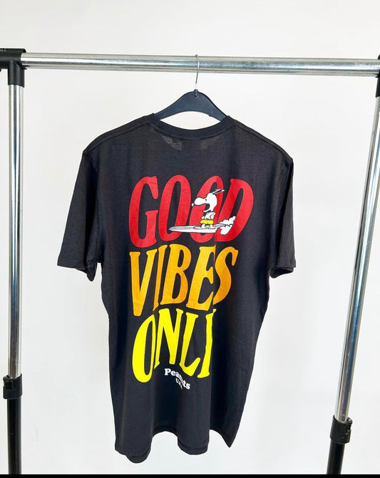 Peanut good vibes only tee