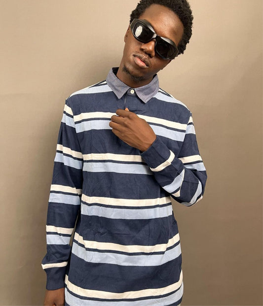 Long sleeve polo shirt