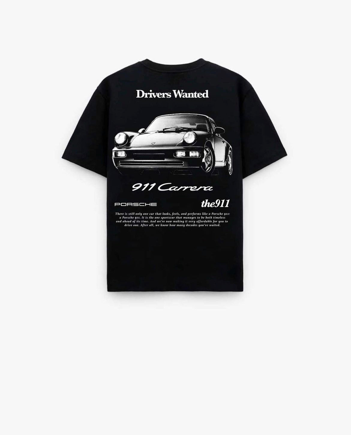 SPL 911 Carrera Backprint T-shirt in black