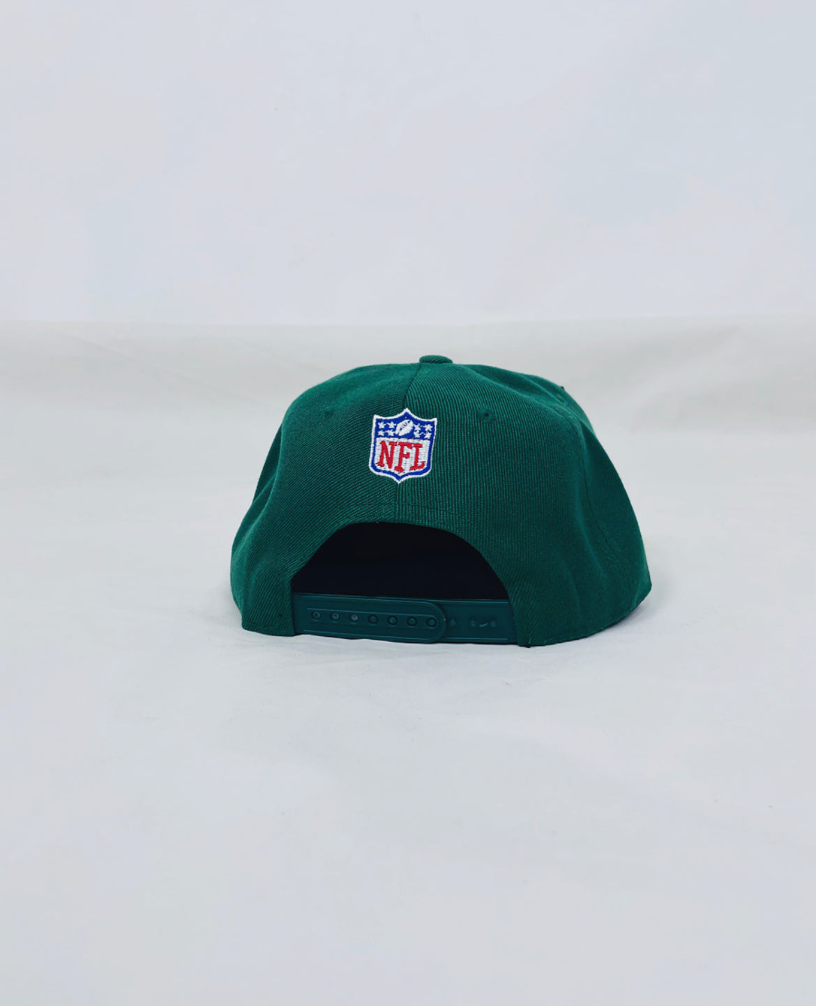 Eagles cap with green background